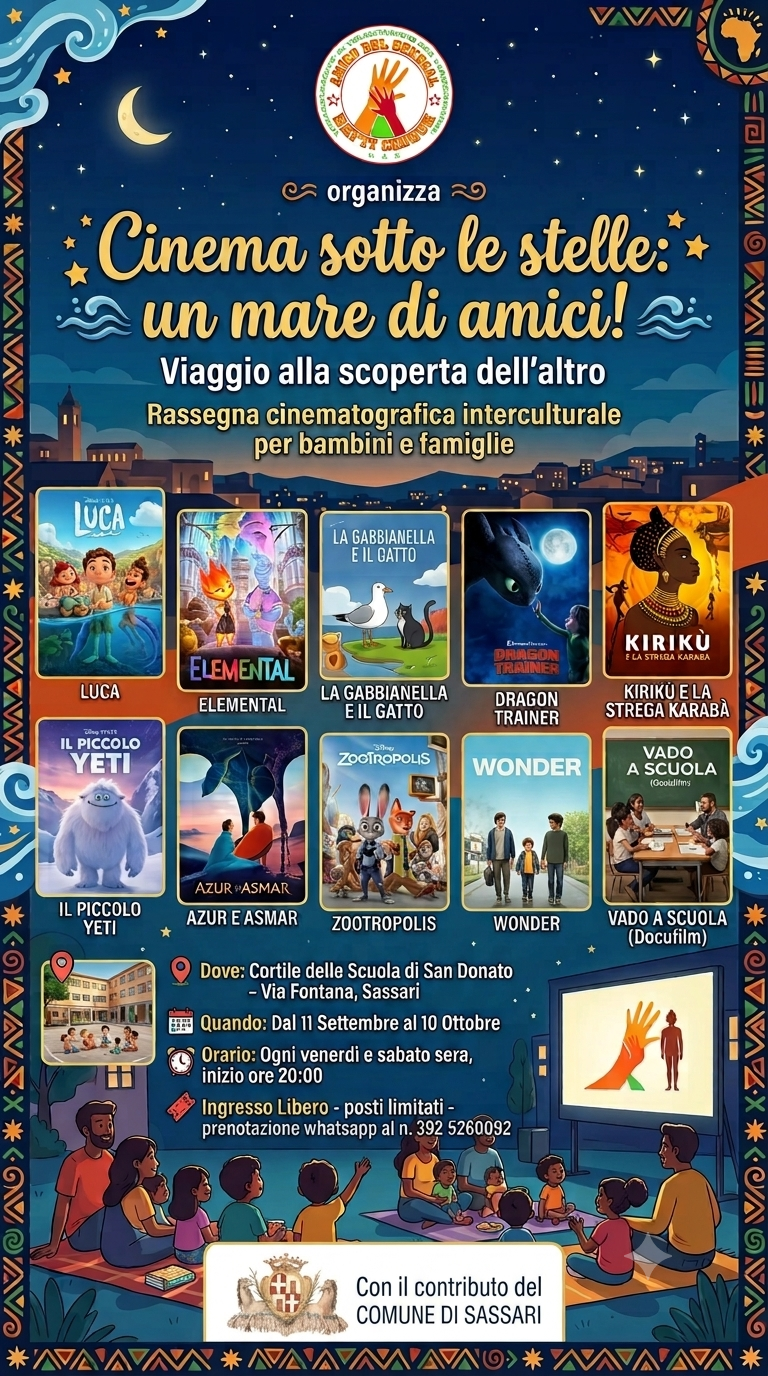 Locandina Cinema Sotto le Stelle
