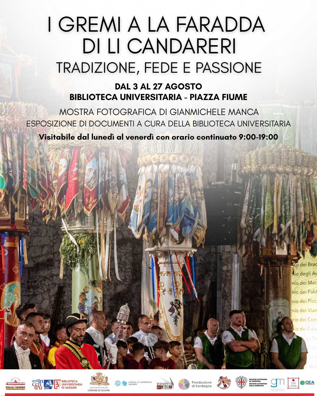 Locandina mostra I Gremi a la Faradda di li Candareri