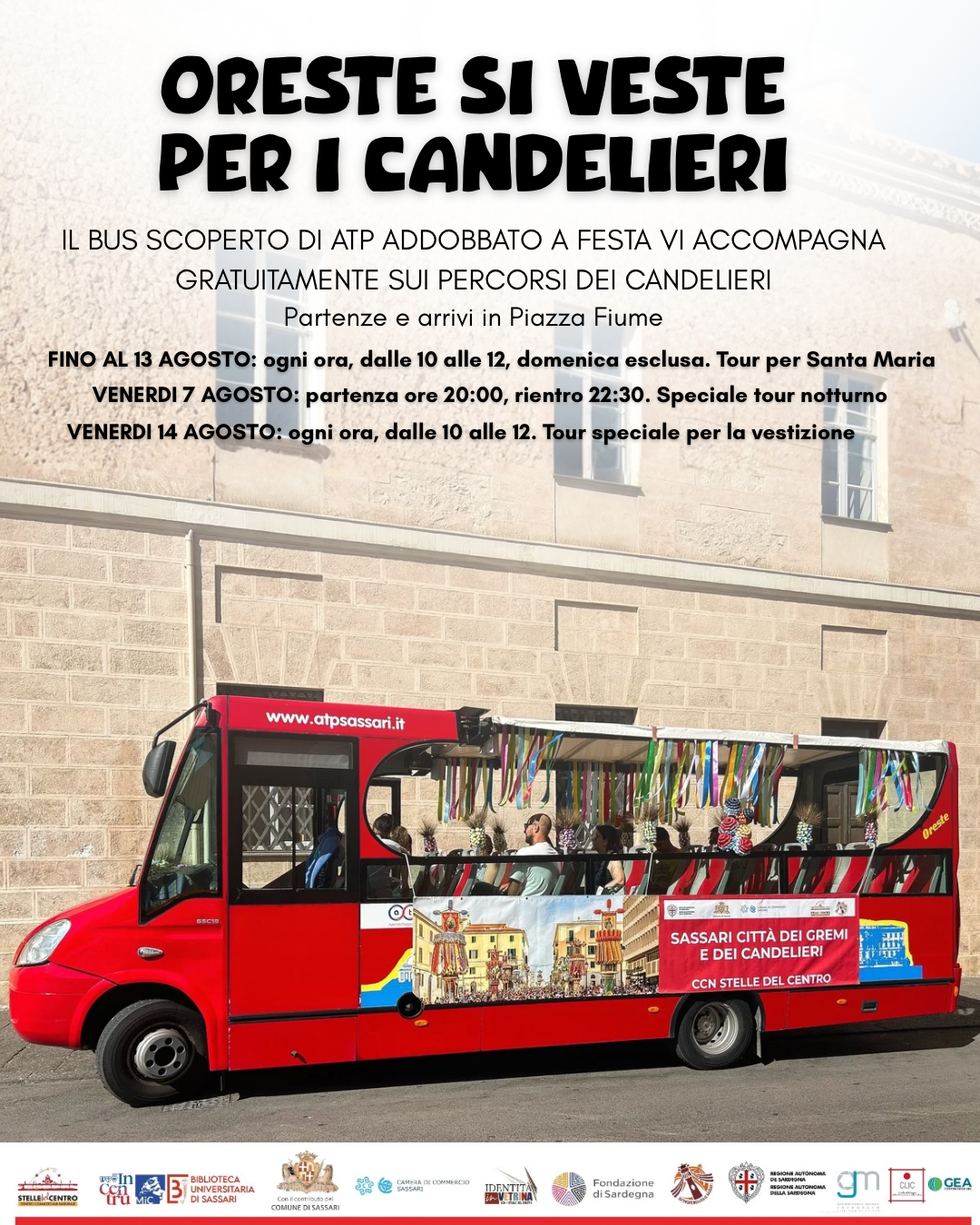 Locandina Oreste si veste per i Candelieri