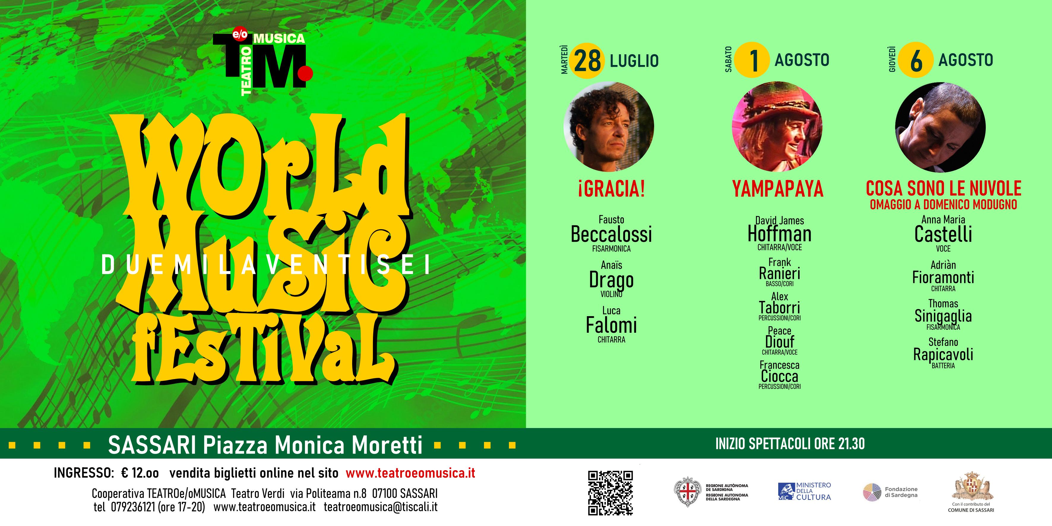 Locandina World Music Festival 