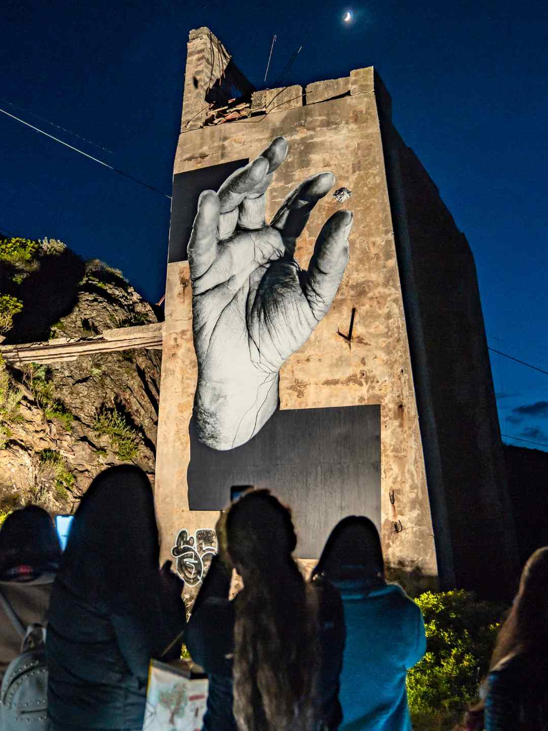Murales in realtà aumentata all'Argentiera