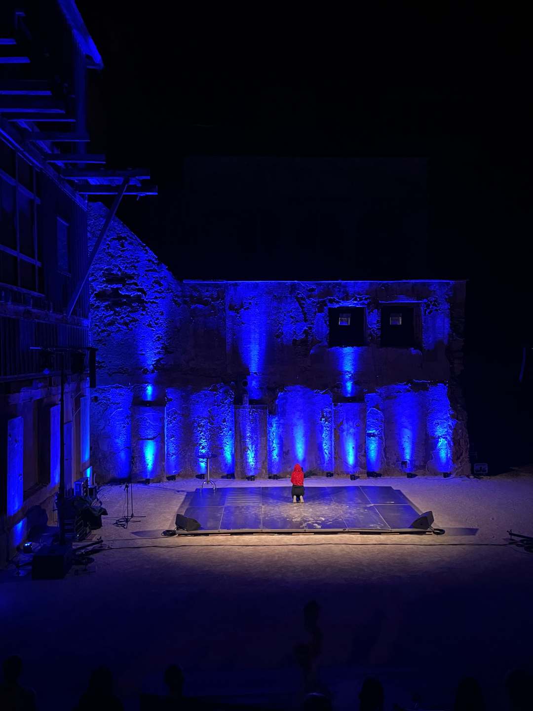 Evento notturno all'Argentiera