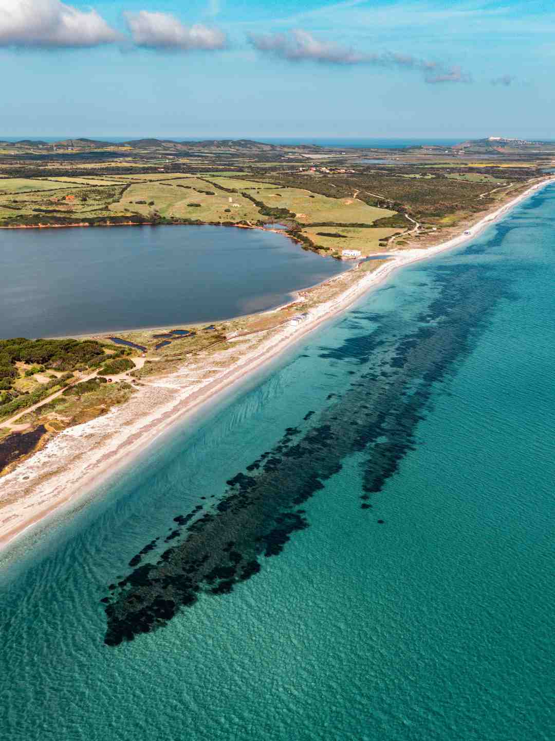 Spiaggia di Fiume Santo a Sassari
