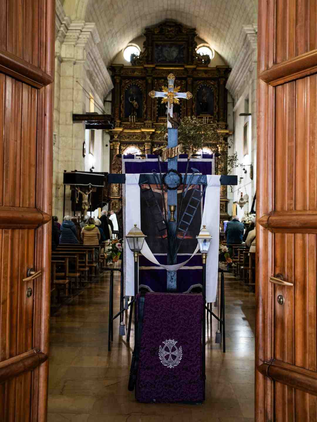 Ingresso del Complesso delle Monache Cappuccine a Sassari