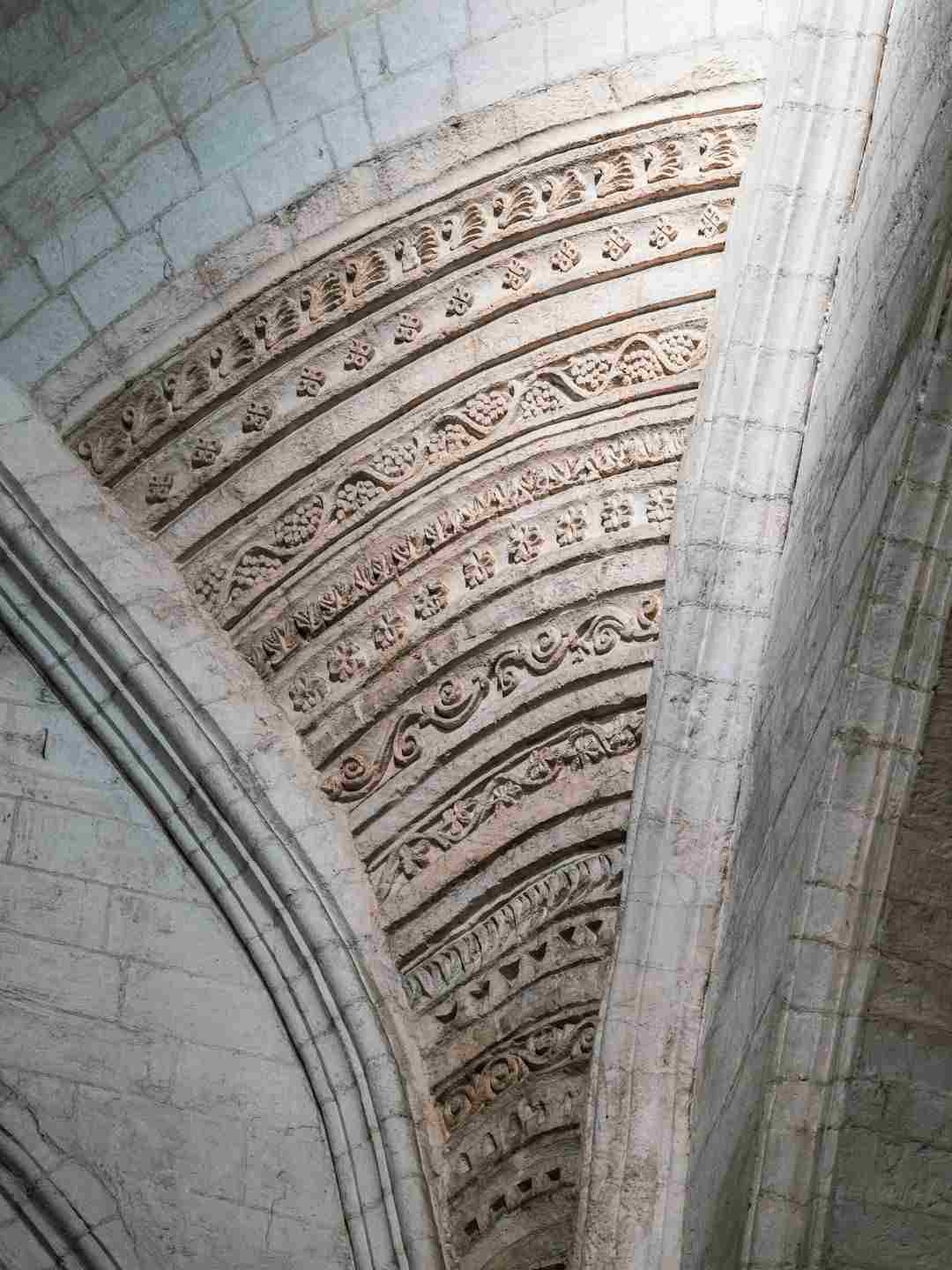 Arcata nel soffitto della Chiesa di Santa Caterina a Sassari