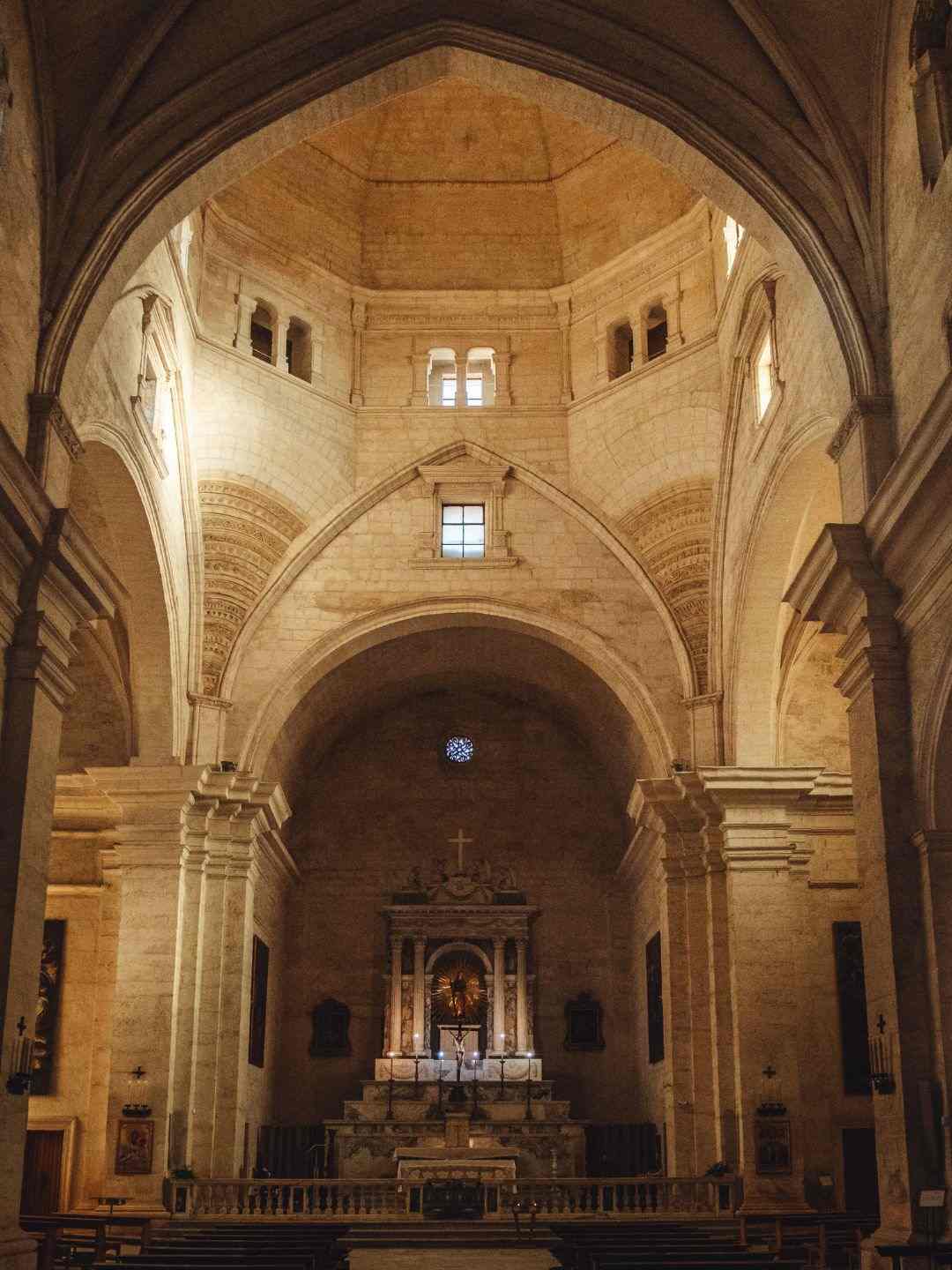 Interno della Chiesa di Santa Caterina a Sassari
