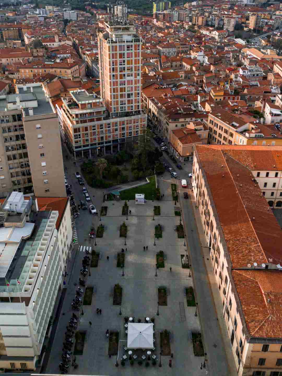 Piazza Castello a Sassari
