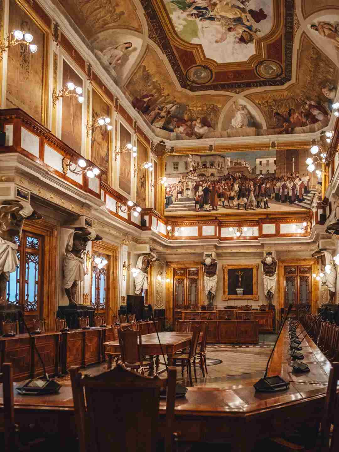 Sala Sciuti in Piazza d'Italia a Sassari