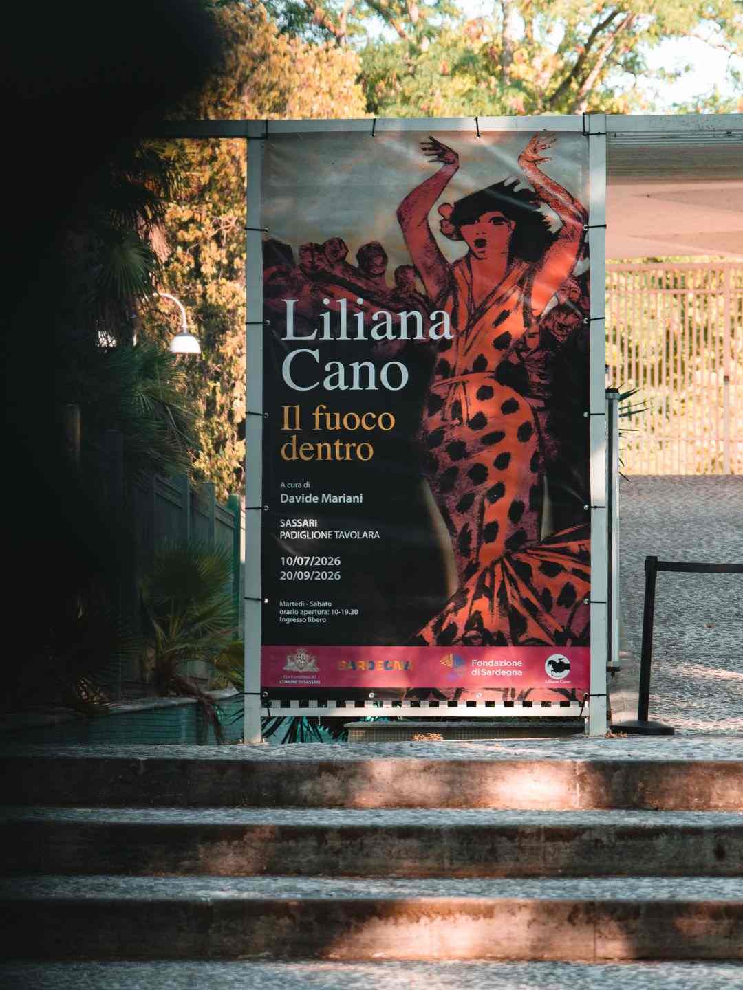 Mostra Liliana Cano al Padiglione Tavolara a Sassari