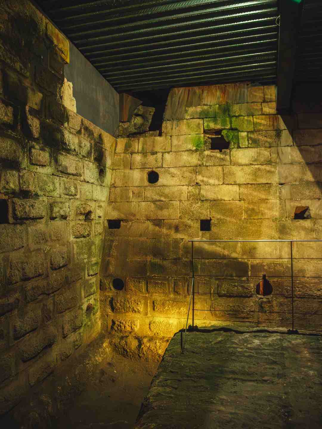Interno del barbacane a Sassari