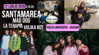 Locandina La Terapia, Vulika Rot Mad Dog e Santamarea