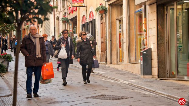 Le vie dello shopping a Sassari