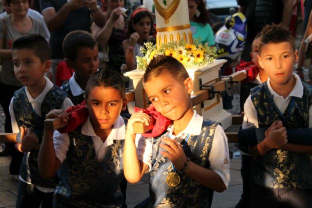 La discesa dei piccoli Candelieri